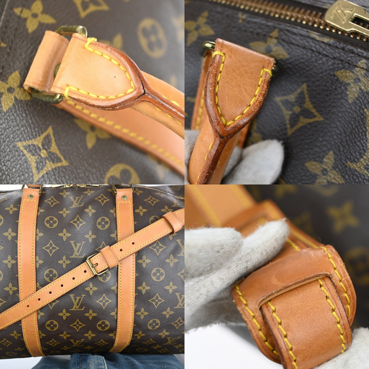 LOUIS VUITTON Keepall Bandouliere 60 Shoulder Hand Bag Monogram M41412 23MA655