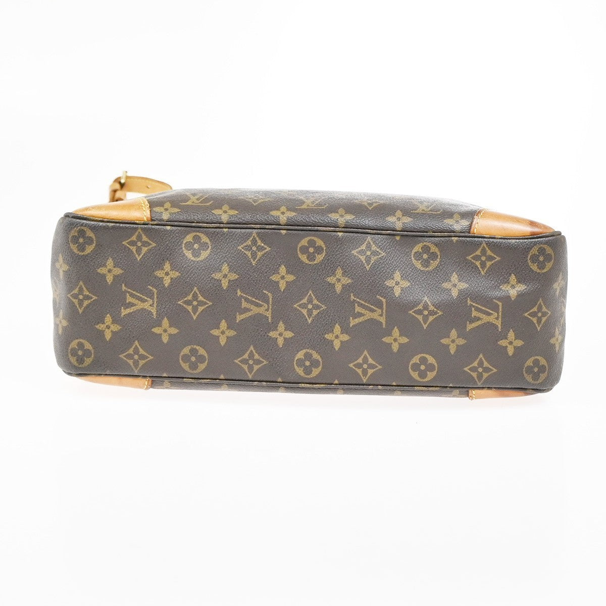 LOUIS VUITTON Boulogne 35 Shoulder Bag Monogram Leather Brown M51260 70YJ041