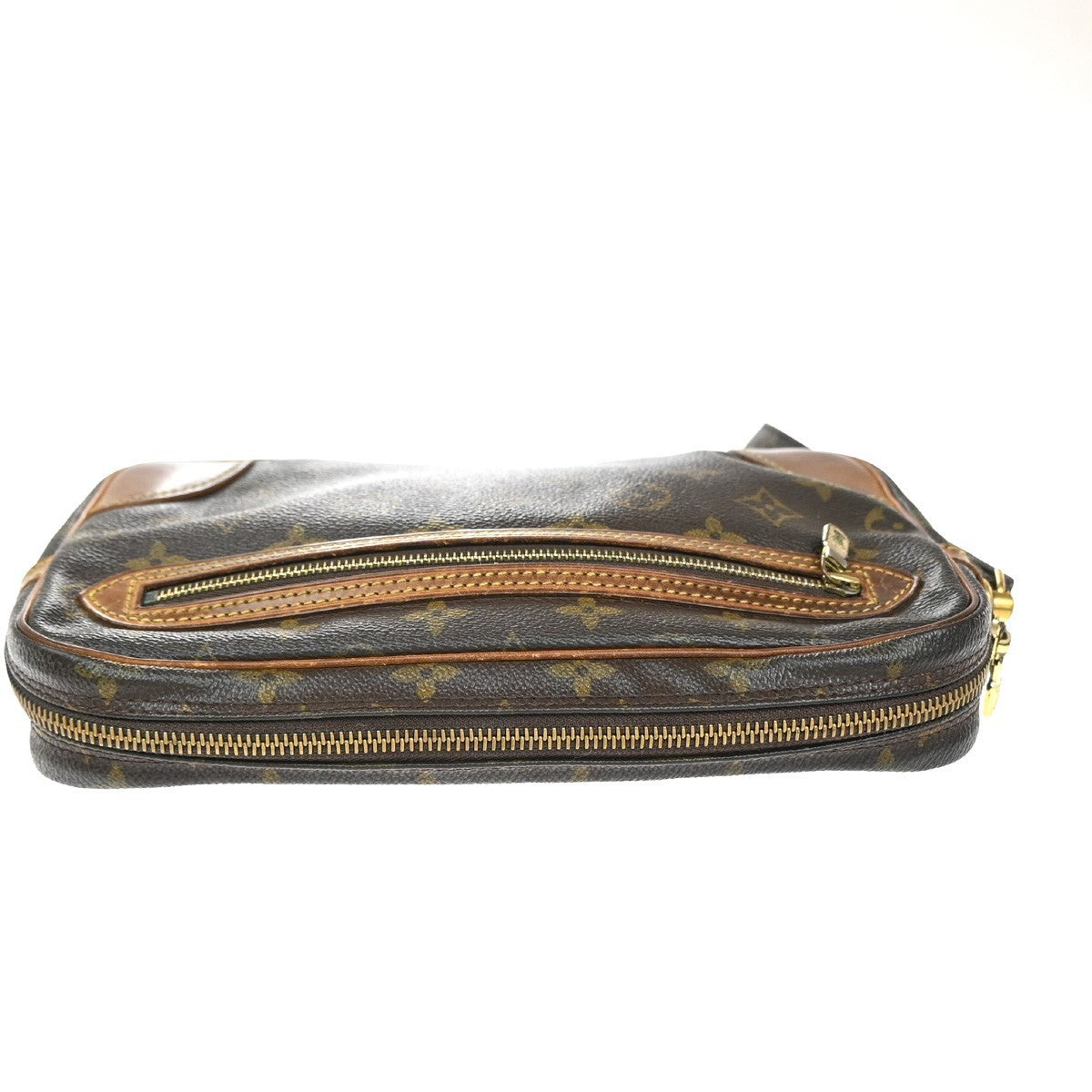 LOUIS VUITTON Marly Dragonne GM Clutch Hand Bag Monogram Brown M51825 67KP288