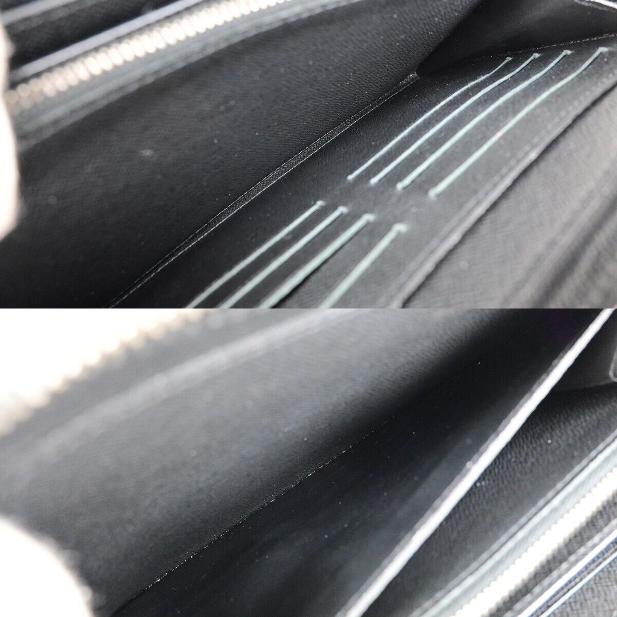 LOUIS VUITTON Zippy XL Long Bifold Wallet Monogram Eclipse BK M61698 96EC529