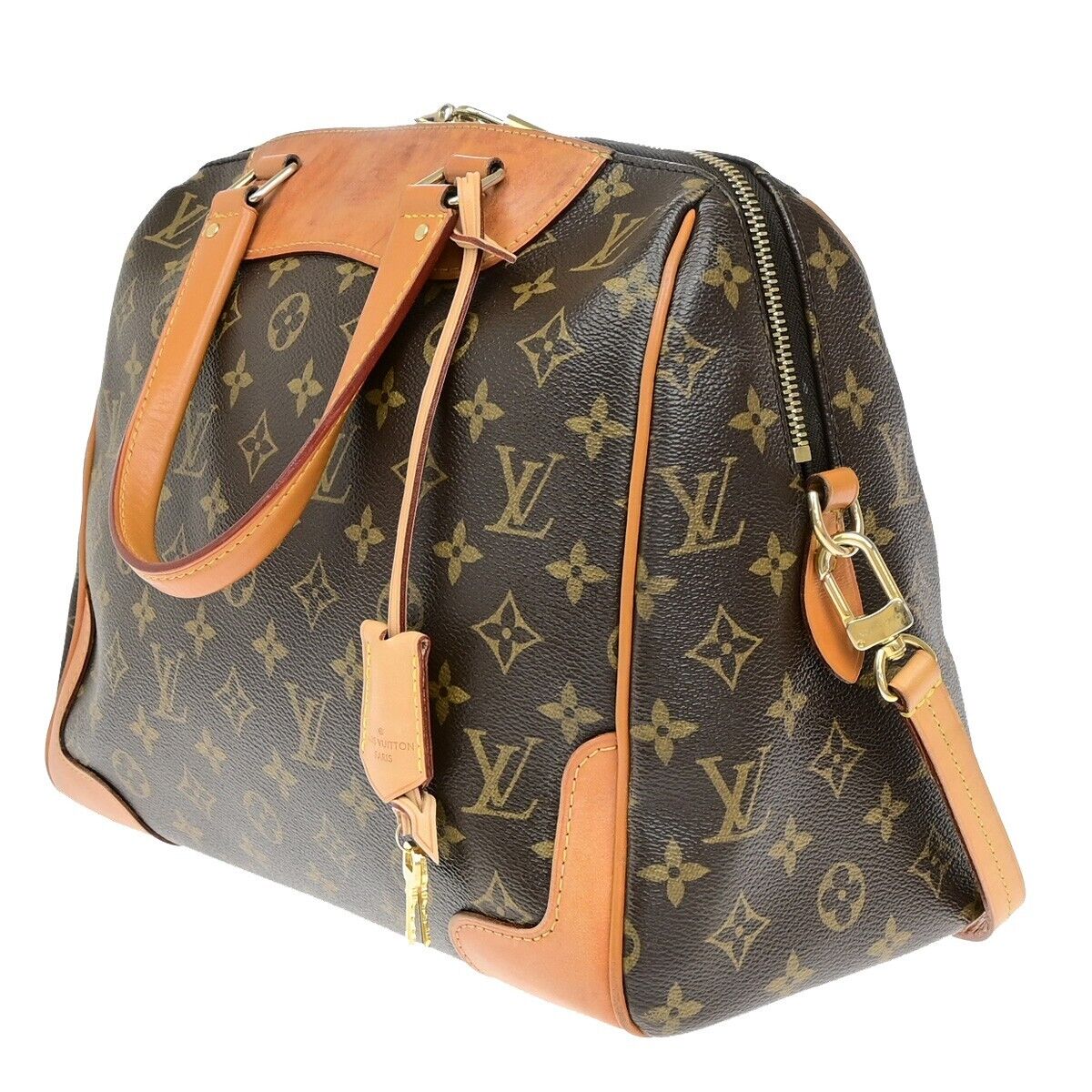 LOUIS VUITTON Retiro PM 2Way Hand Bag Monogram Leather BN M40325 99ED781