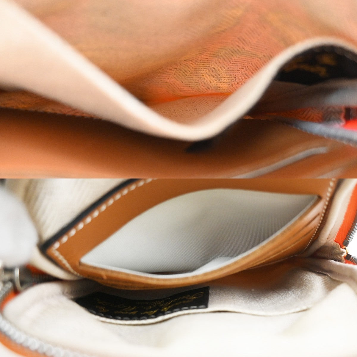 LOEWE x Paula's Ibiza Anagram Mini Pouch Bag Canvas Leather OE SHW Spain 30KC969