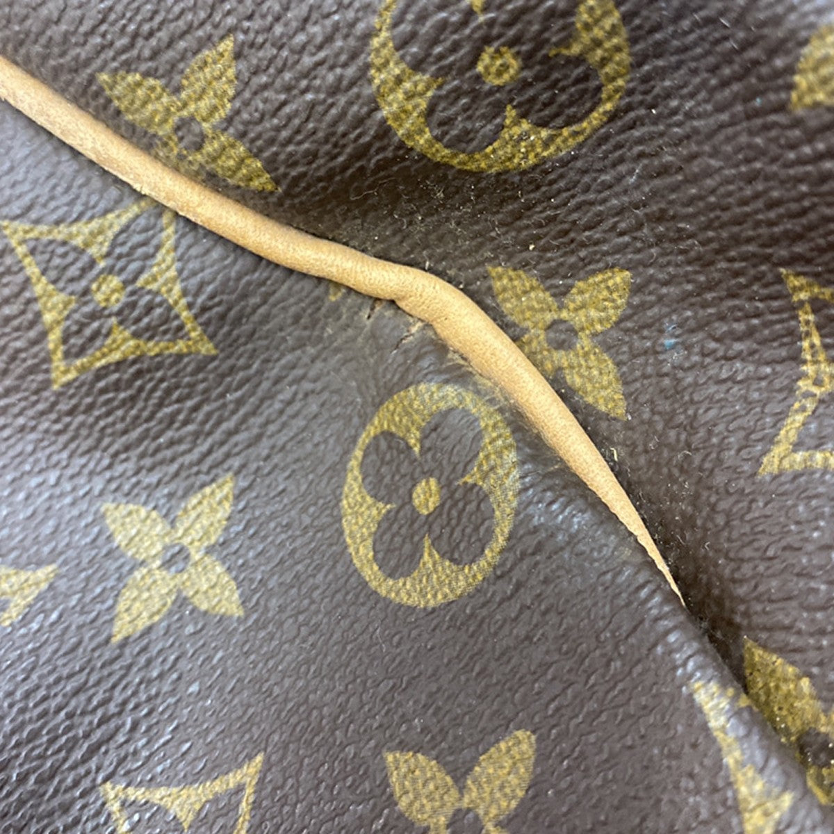LOUIS VUITTON Keepall 60 Travel Hand Bag Monogram Leather Brown M41422 35YH344