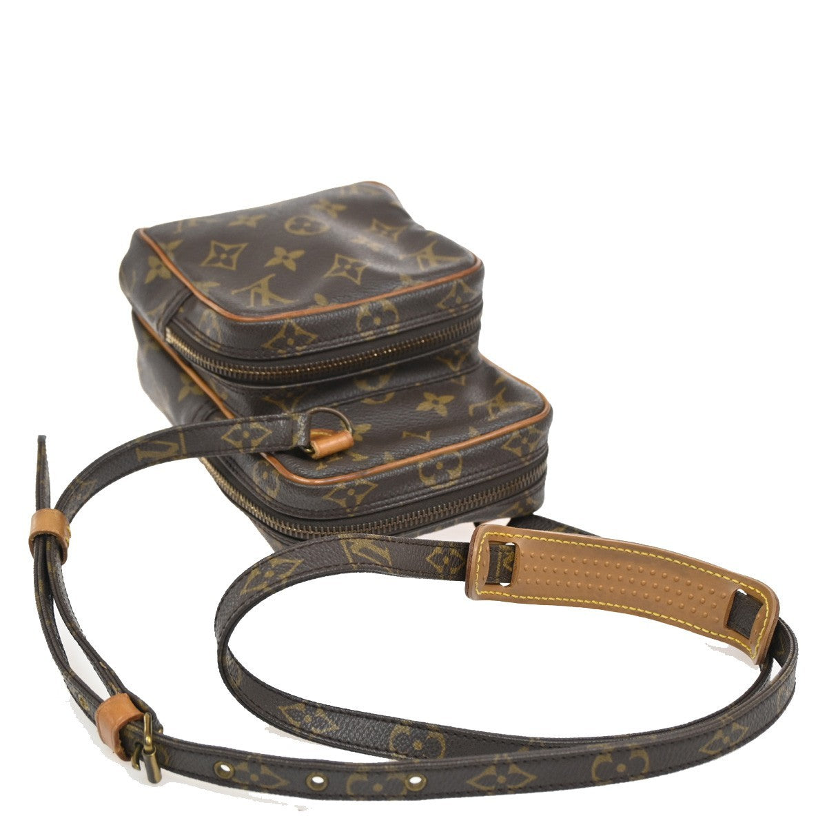 LOUIS VUITTON Mini Amazon Shoulder Bag Monogram Leather Brown M45238 31DA231