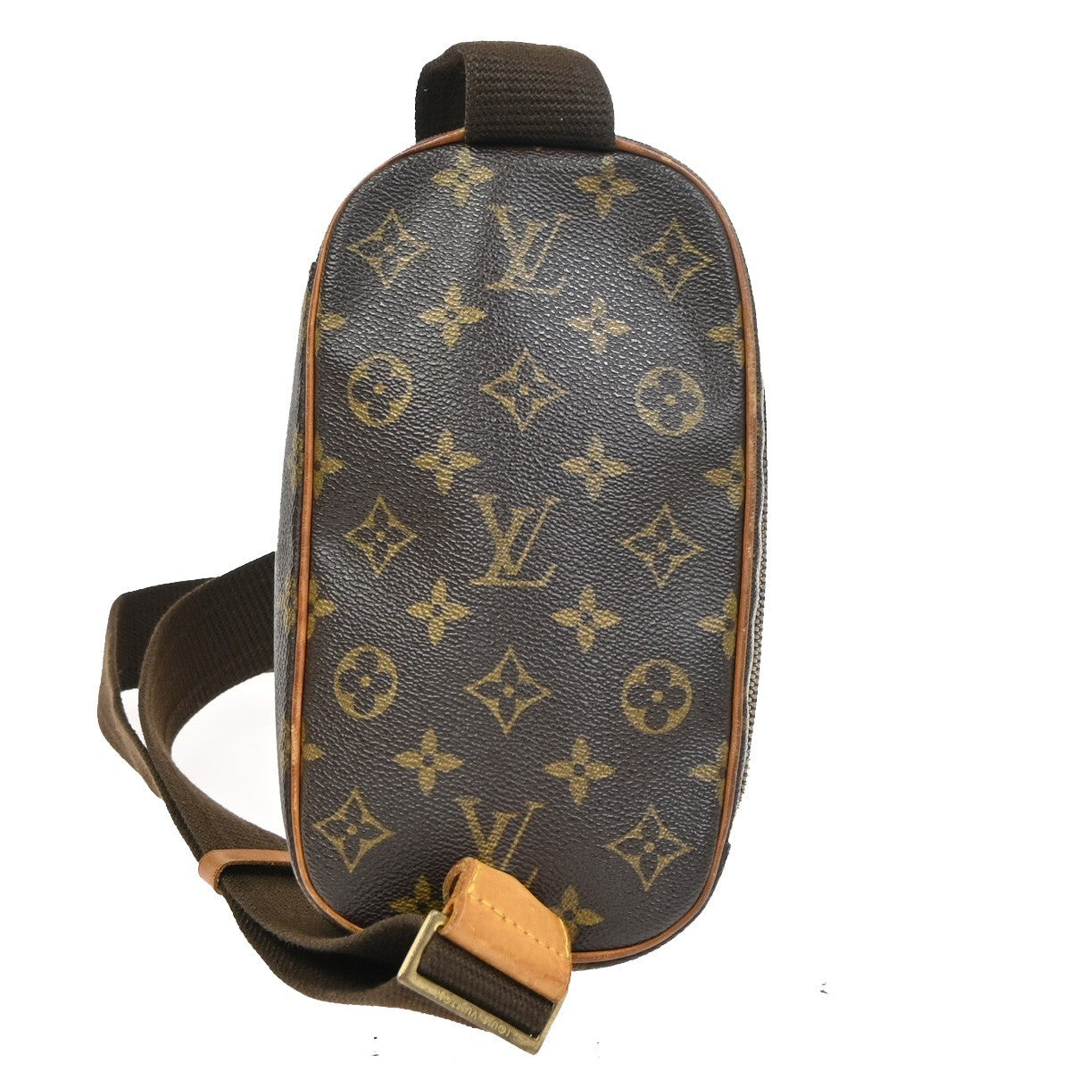 LOUIS VUITTON Pochette Gange Shoulder Bag Monogram Brown Spain M51870 73YH912