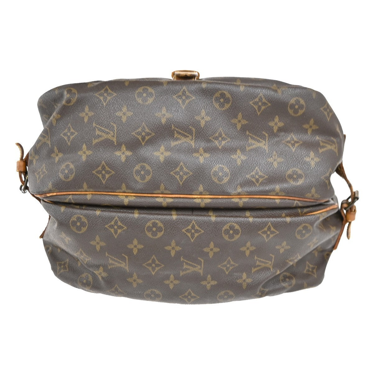 LOUIS VUITTON Saumur 35 Shoulder Bag Monogram Leather BN France M42254 65TA681