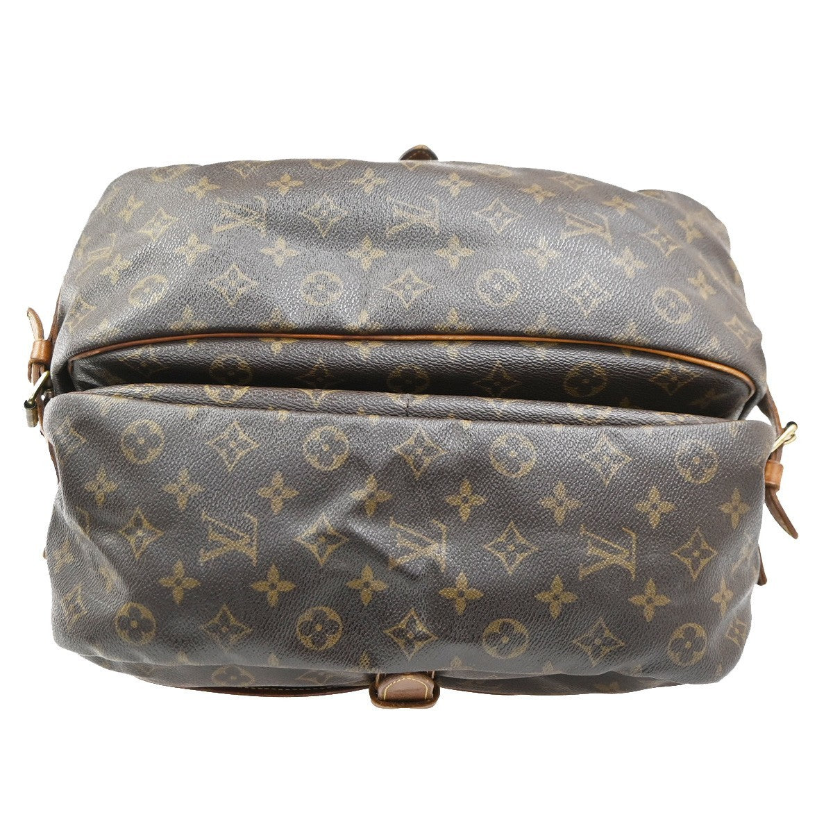 LOUIS VUITTON Saumur 35 Shoulder Bag Monogram Leather BN France M42254 35YH930
