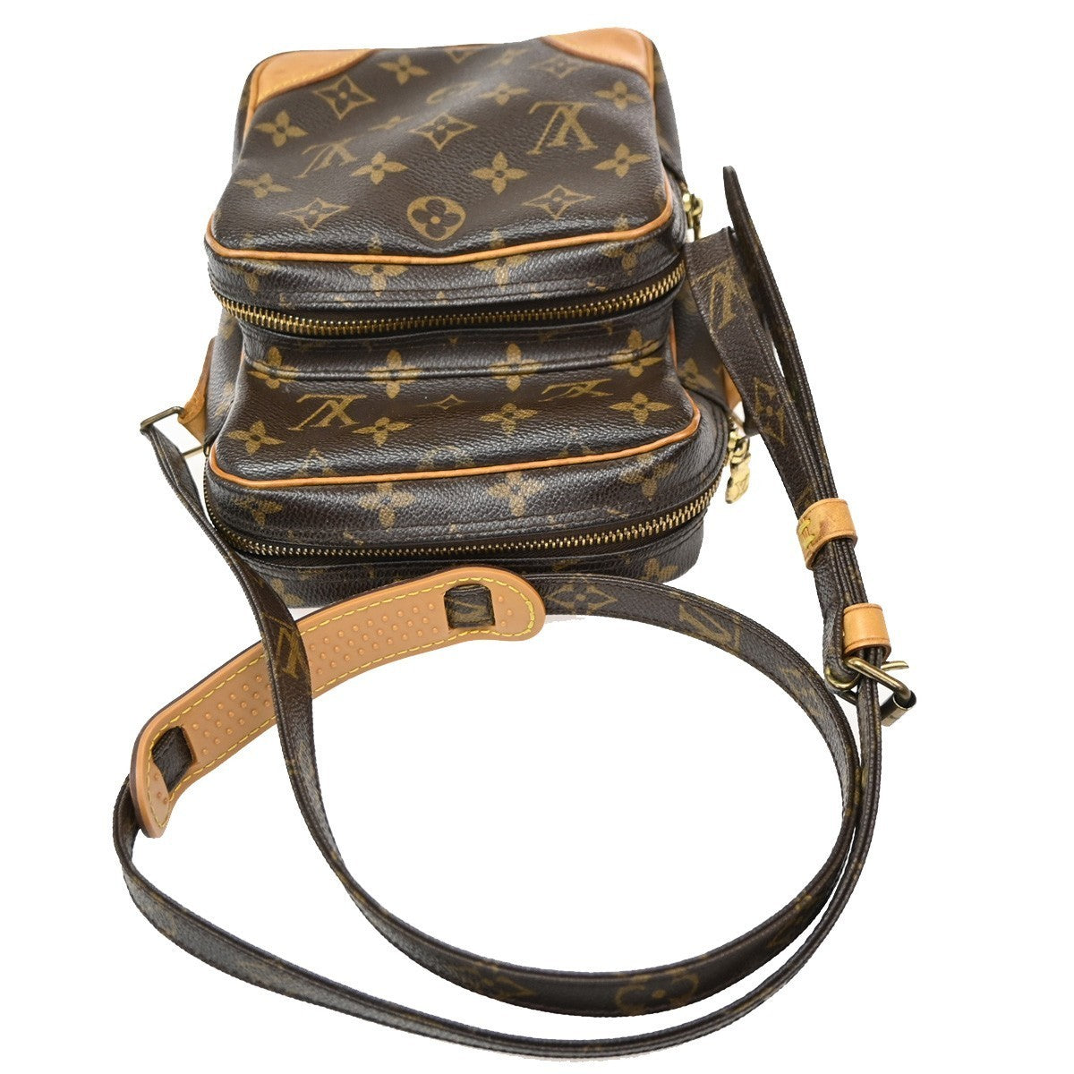 LOUIS VUITTON Amazon Crossbody Shoulder Bag Monogram Leather BN M45236 79CA621