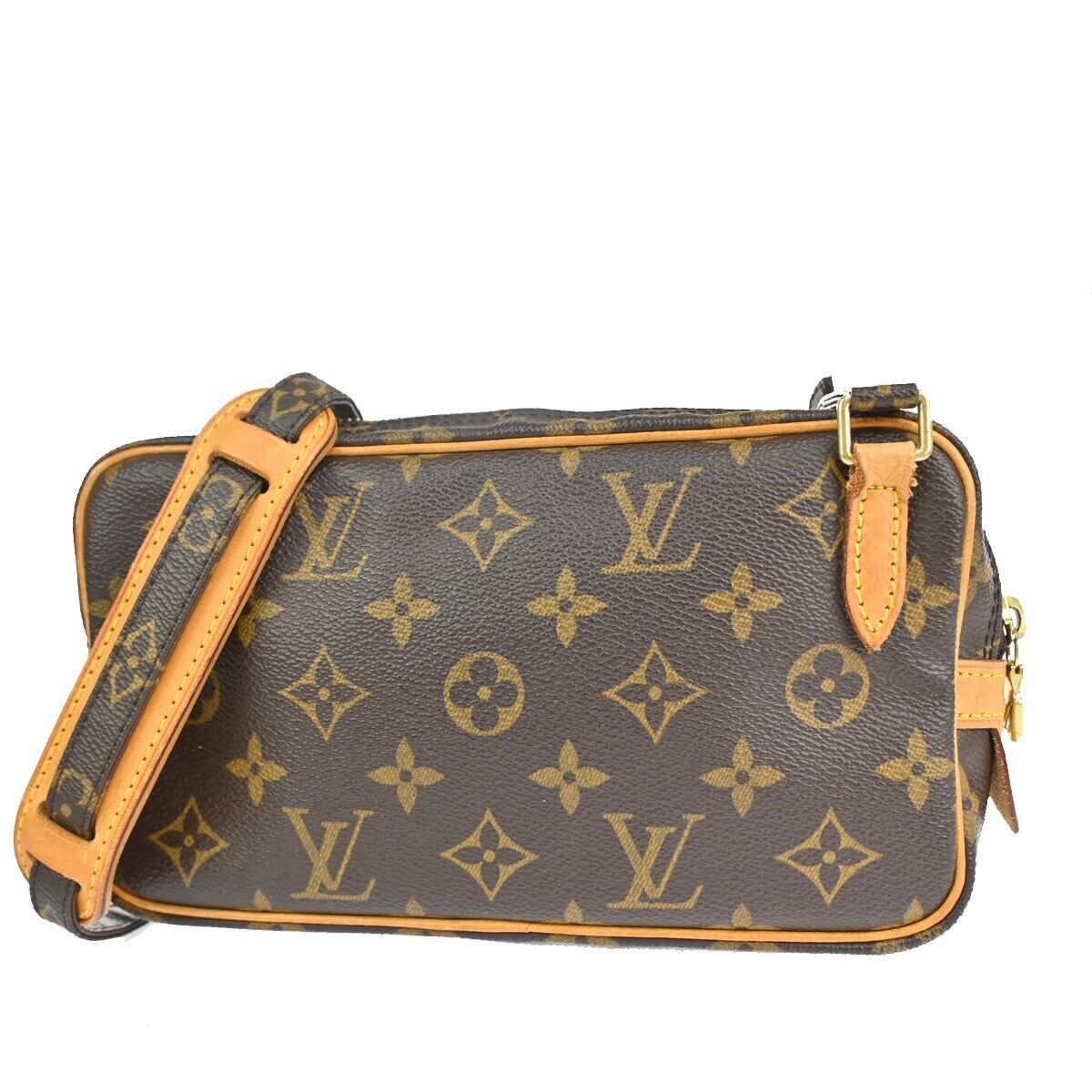 LOUIS VUITTON Marly Bandouliere Shoulder Bag Monogram Leather BN M51828 11EA789