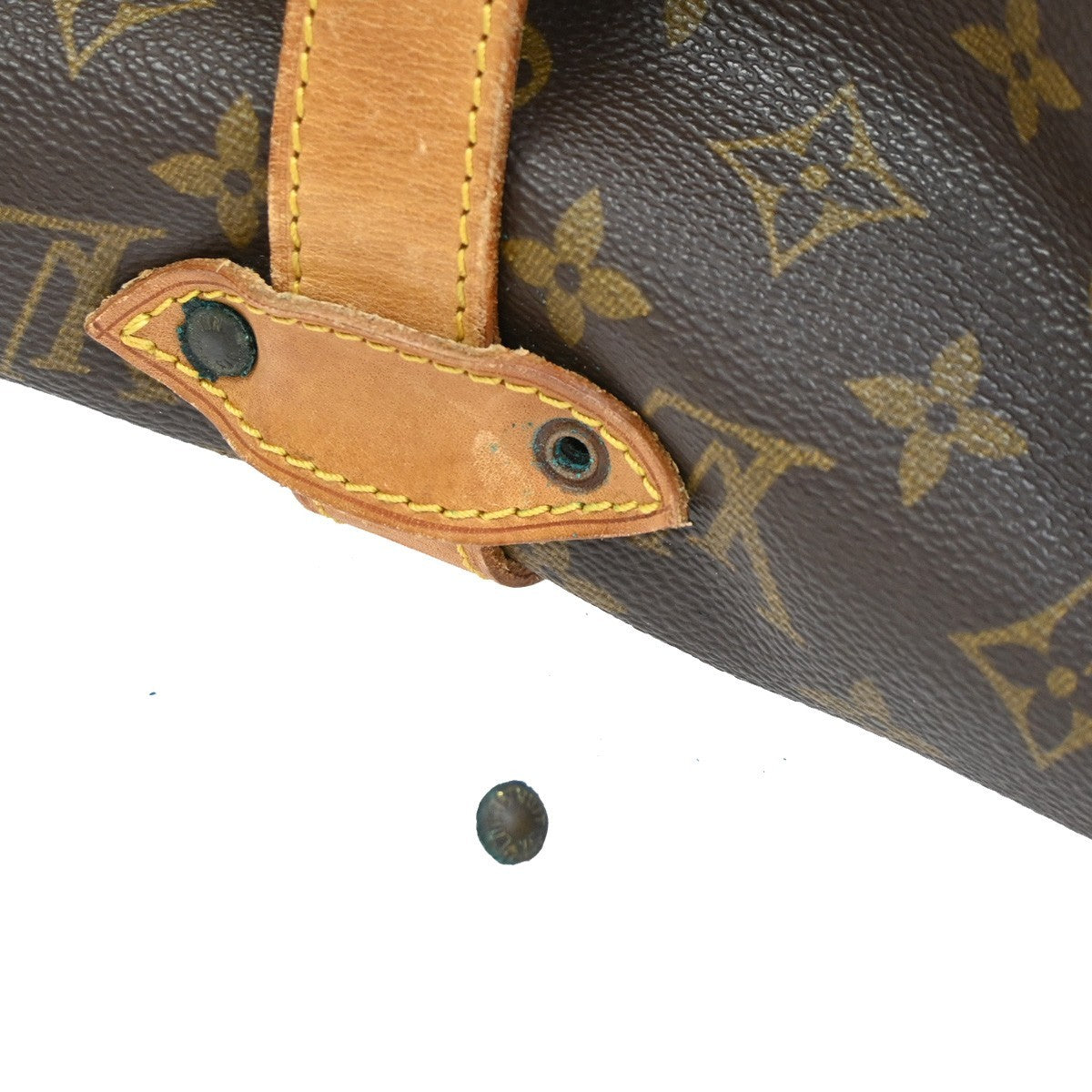 LOUIS VUITTON Saumur 35 Shoulder Bag Monogram Leather BN France M42254 73CA945