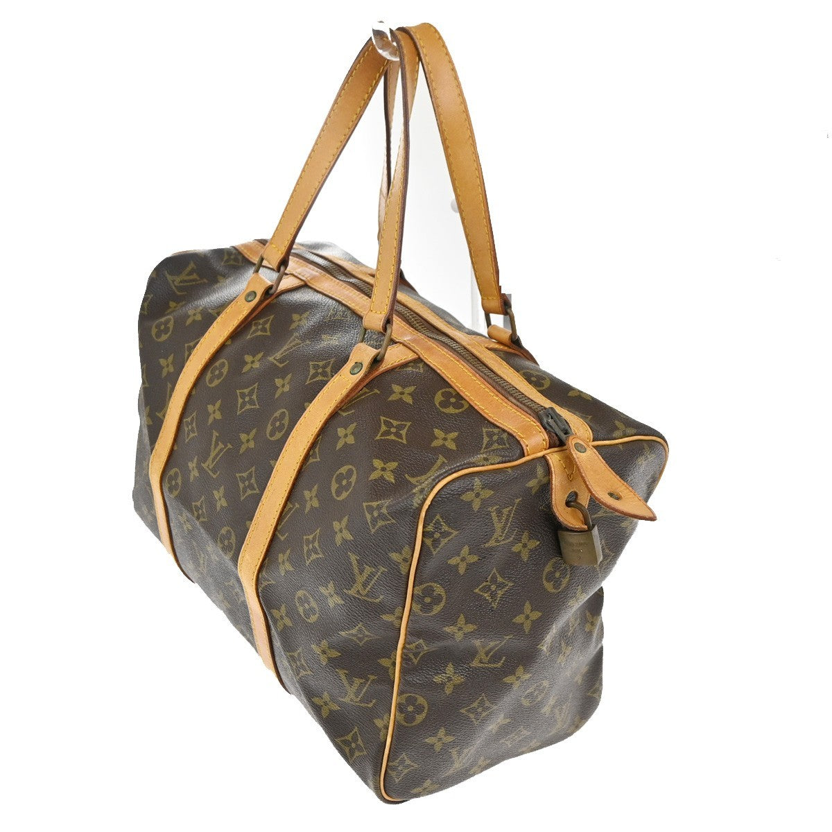 LOUIS VUITTON Sac Souple 35 Travel Hand Bag Monogram Leather BN M41626 77TA481
