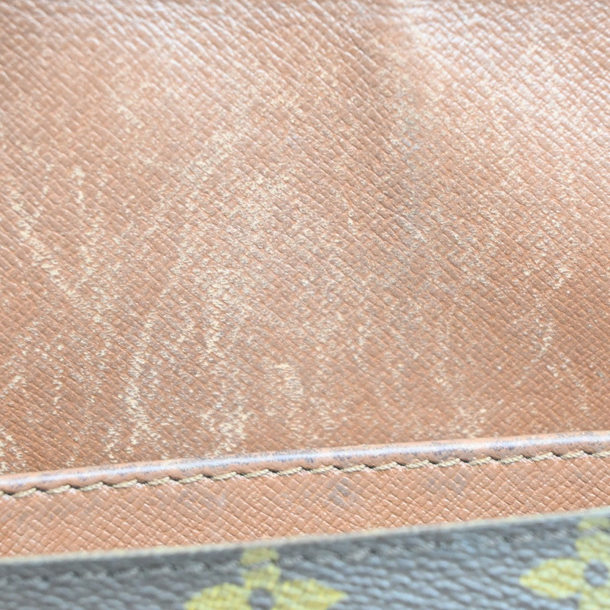 LOUIS VUITTON Cartouchiere GM Shoulder Bag Monogram Leather Brown M51252 69KC705