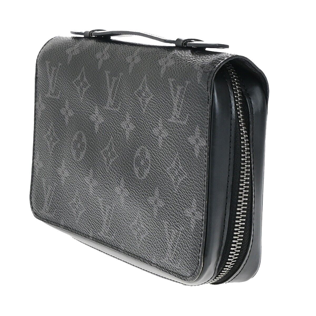 LOUIS VUITTON Zippy XL Long Bifold Wallet Monogram Eclipse BK M61698 96EC529
