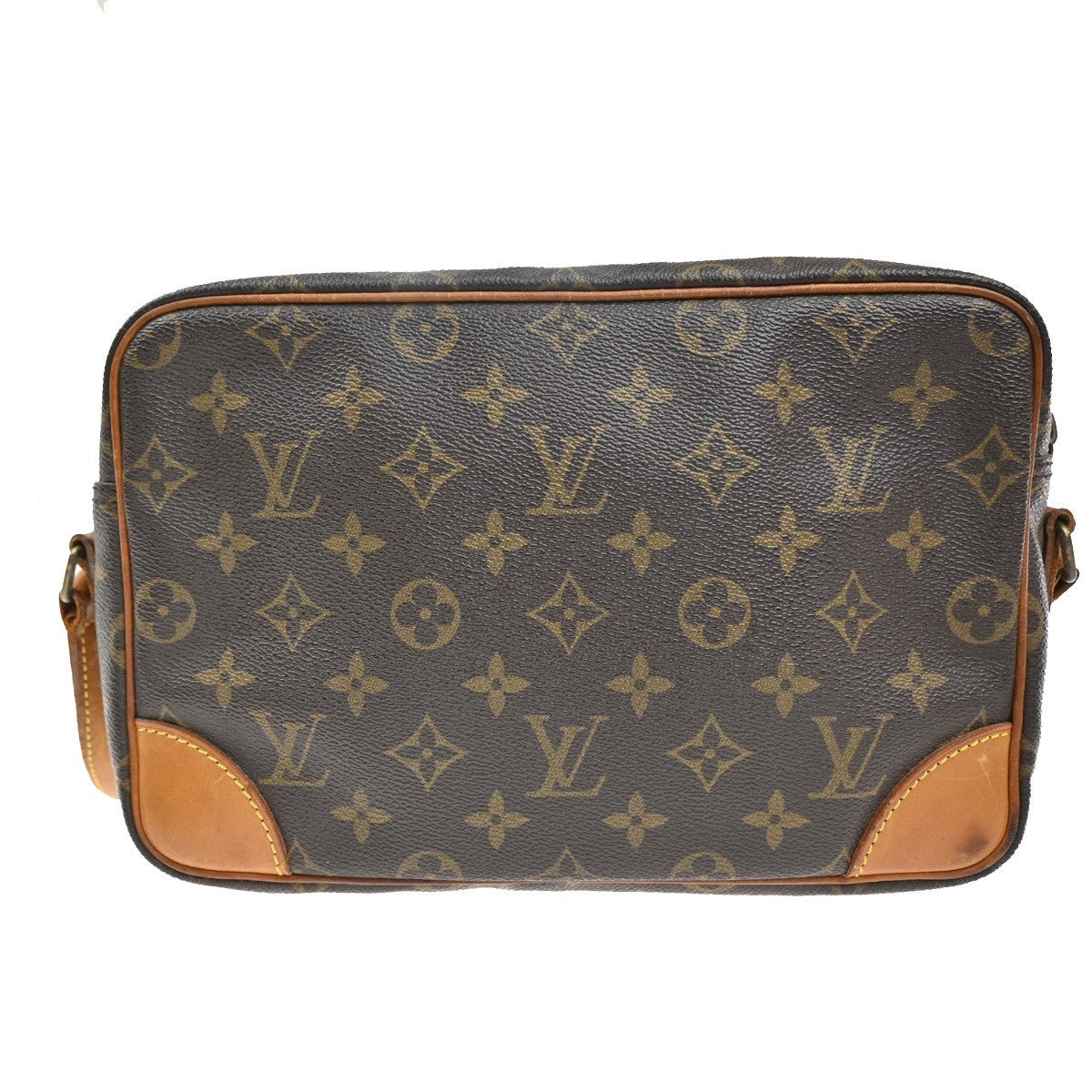 LOUIS VUITTON Trocadero 27 Shoulder Bag Monogram Leather Brown M51274 86CA410