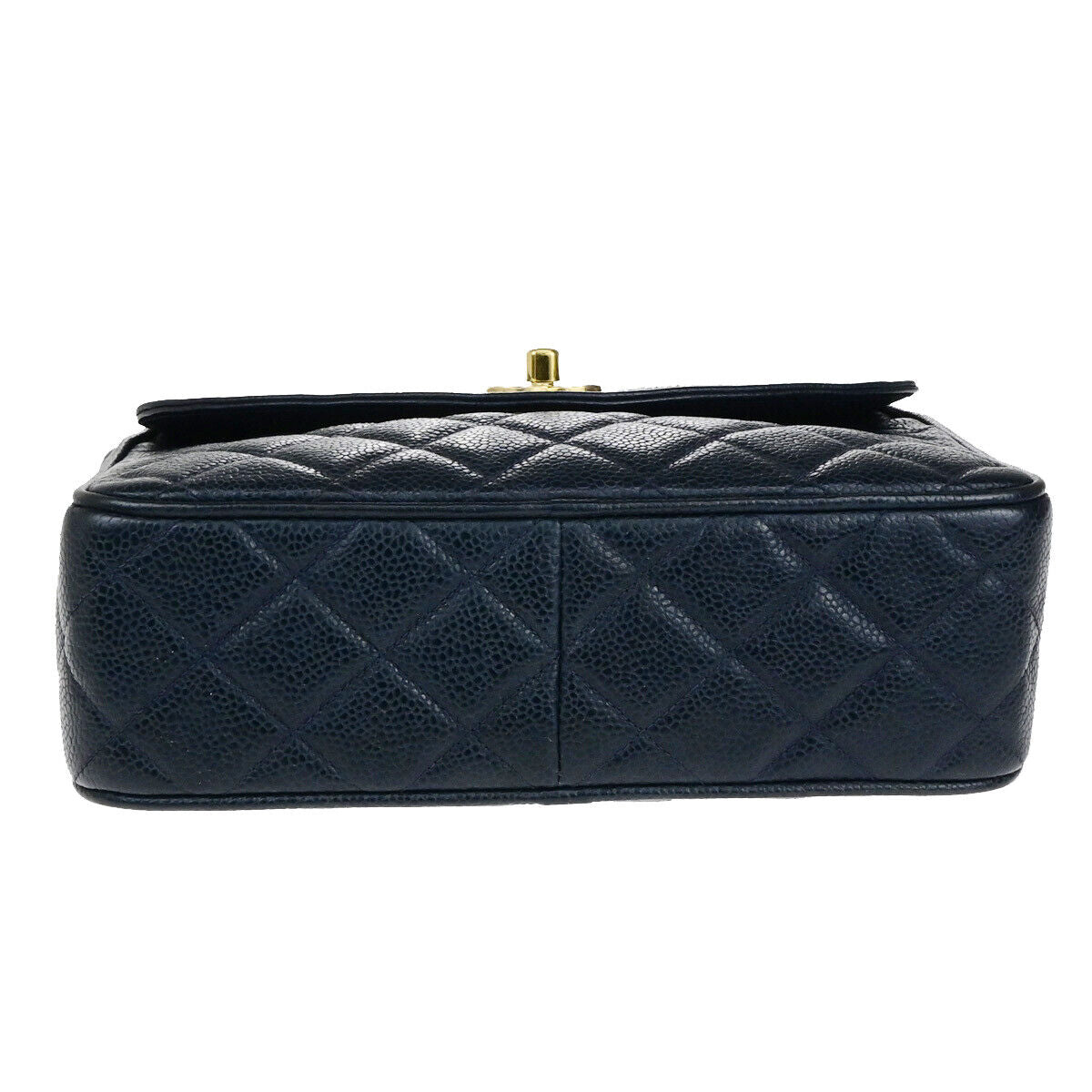 CHANEL CC Matelasse Chain Shoulder Bag Grained Calfskin Leather BE GHW 652RK769