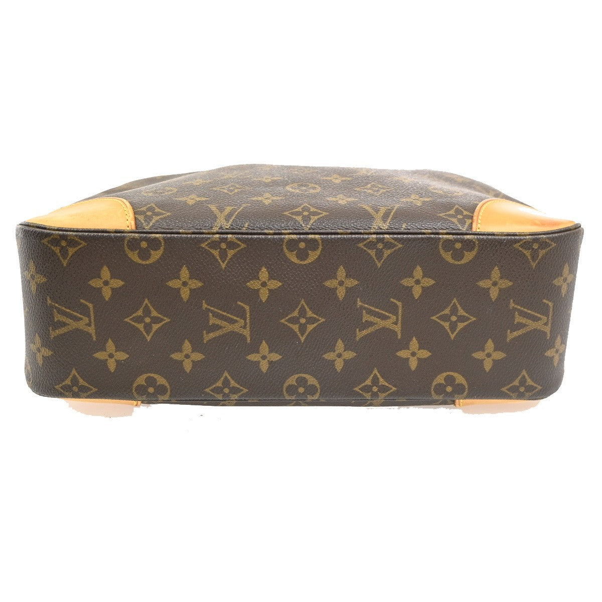 LOUIS VUITTON Boulogne 30 Shoulder Bag Monogram Leather Brown M51265 12PA117