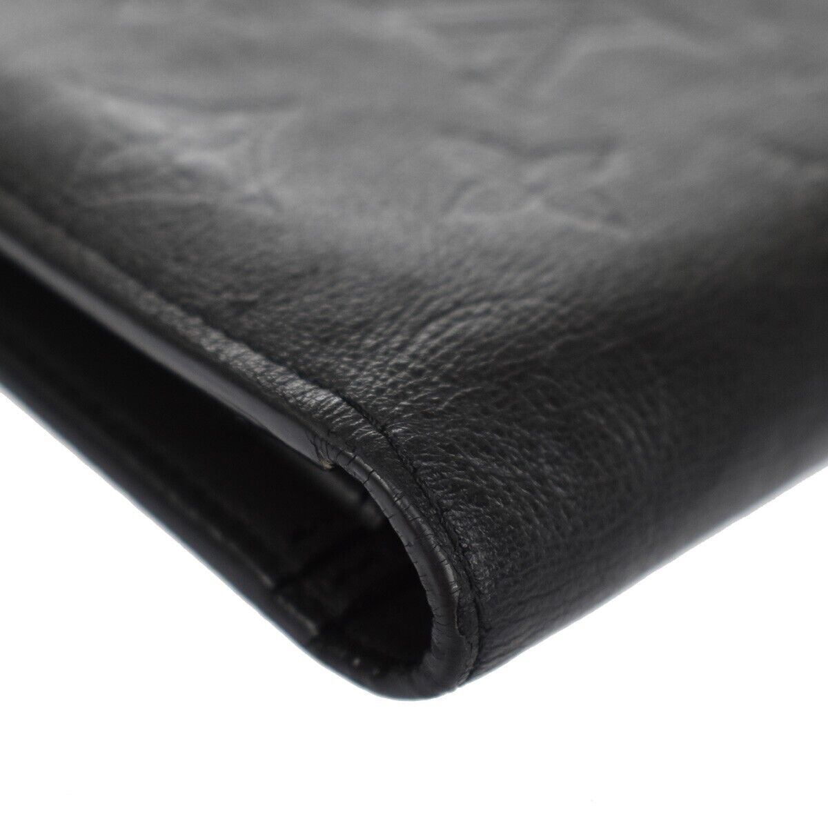 LOUIS VUITTON Brazza Long Bifold Wallet Monogram Shadow Black M62900 39GA845