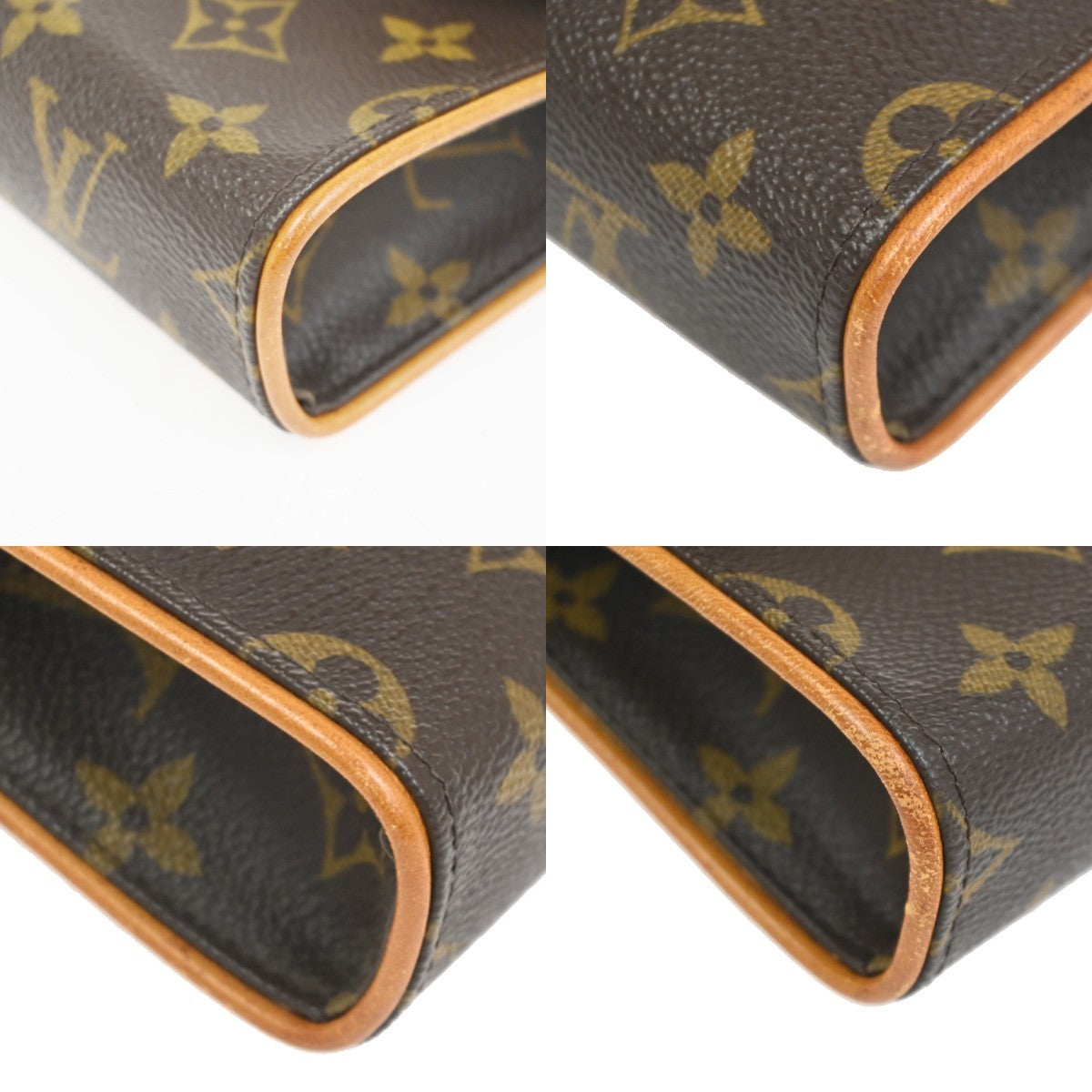 LOUIS VUITTON Pochette Florentine XS Bum Bag Monogram Leather BN M51855 35KC836