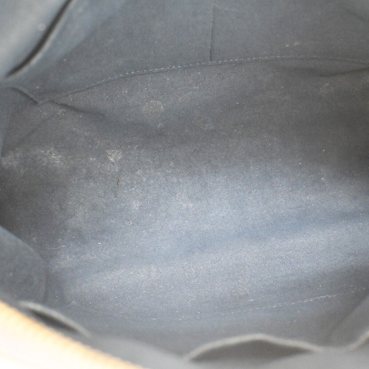 LOUIS VUITTON Pallas Hand Bag Monogram Leather Blue Brown Gold M44042 49YC750