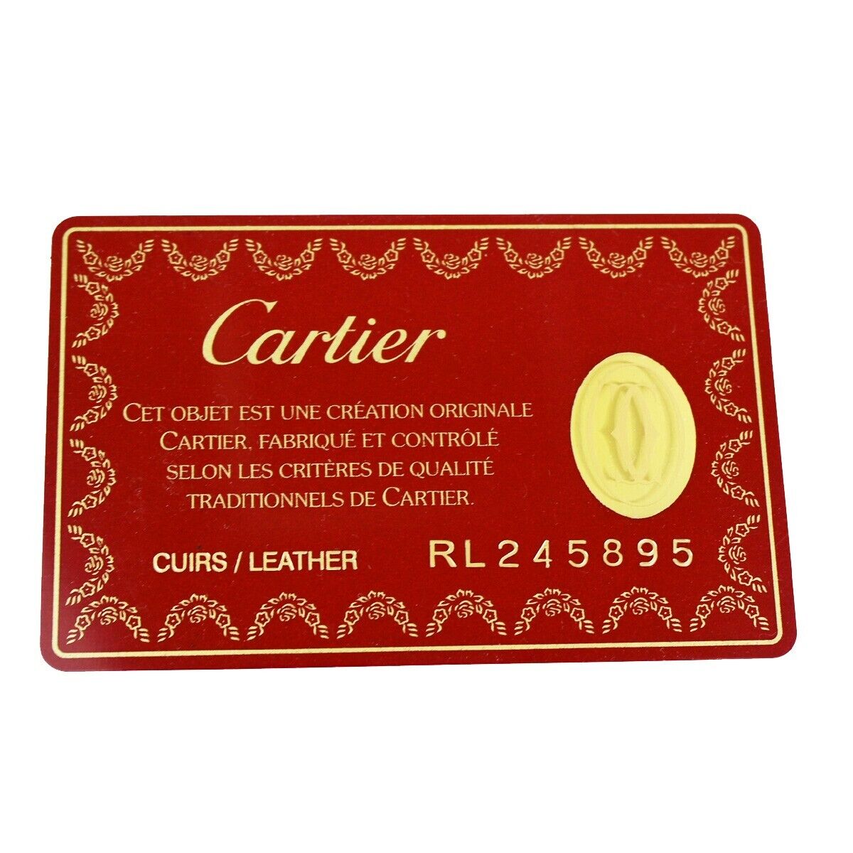 CARTIER 2C Logo 2Way Hand Shoulder Bag Leather Suede Brown Italy 31SH802