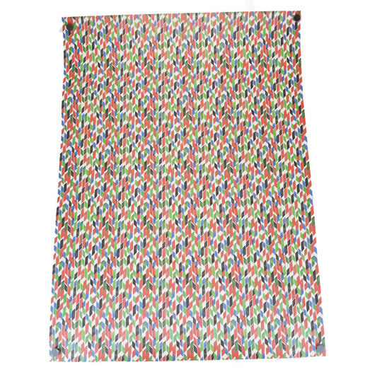 Auth HERMES LES GRANDES FEUILLES D'HERMES Wallpaper Wrapping Paper 06MC457 ①