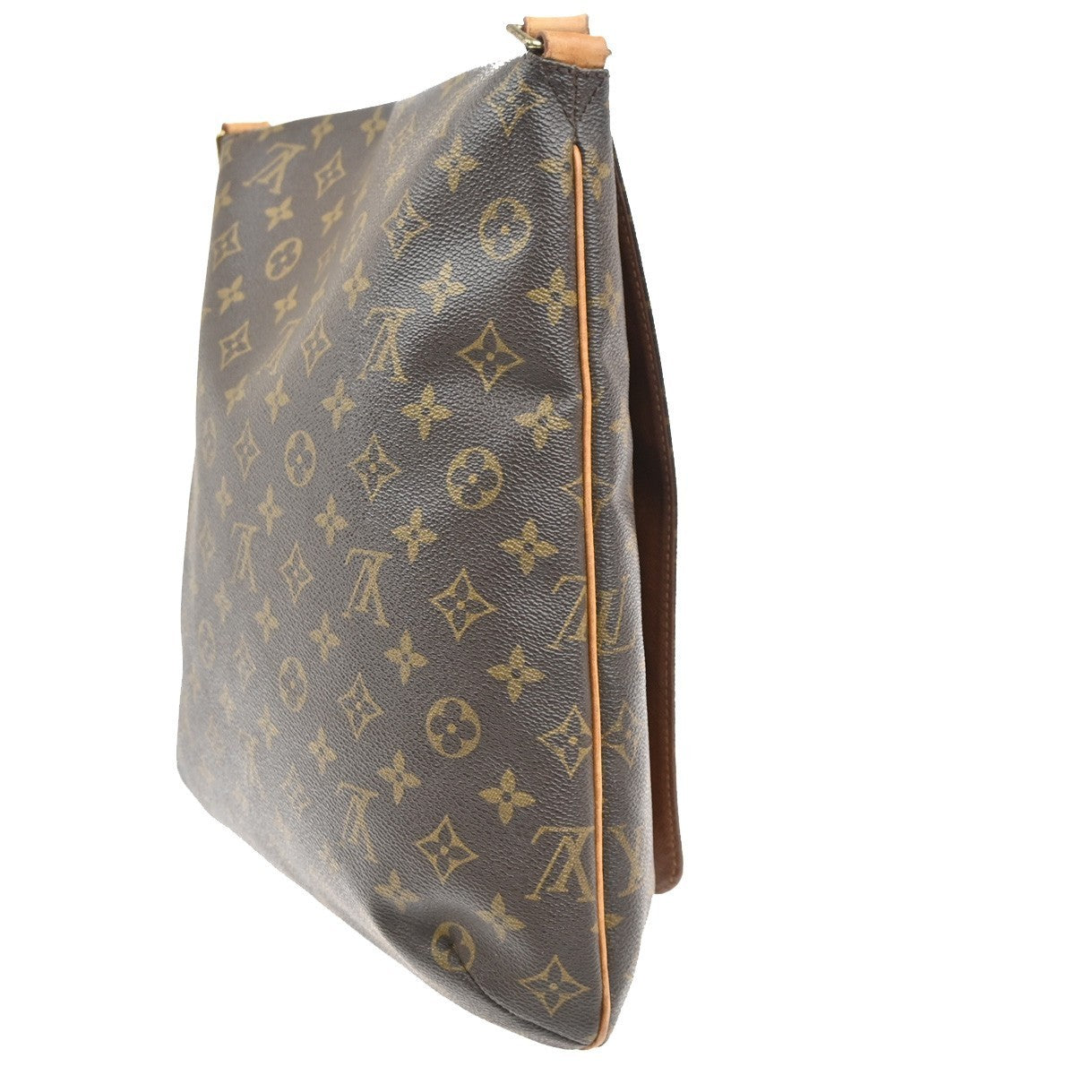 LOUIS VUITTON Musette Shoulder Bag Monogram Leather Brown France M51256 84MA248