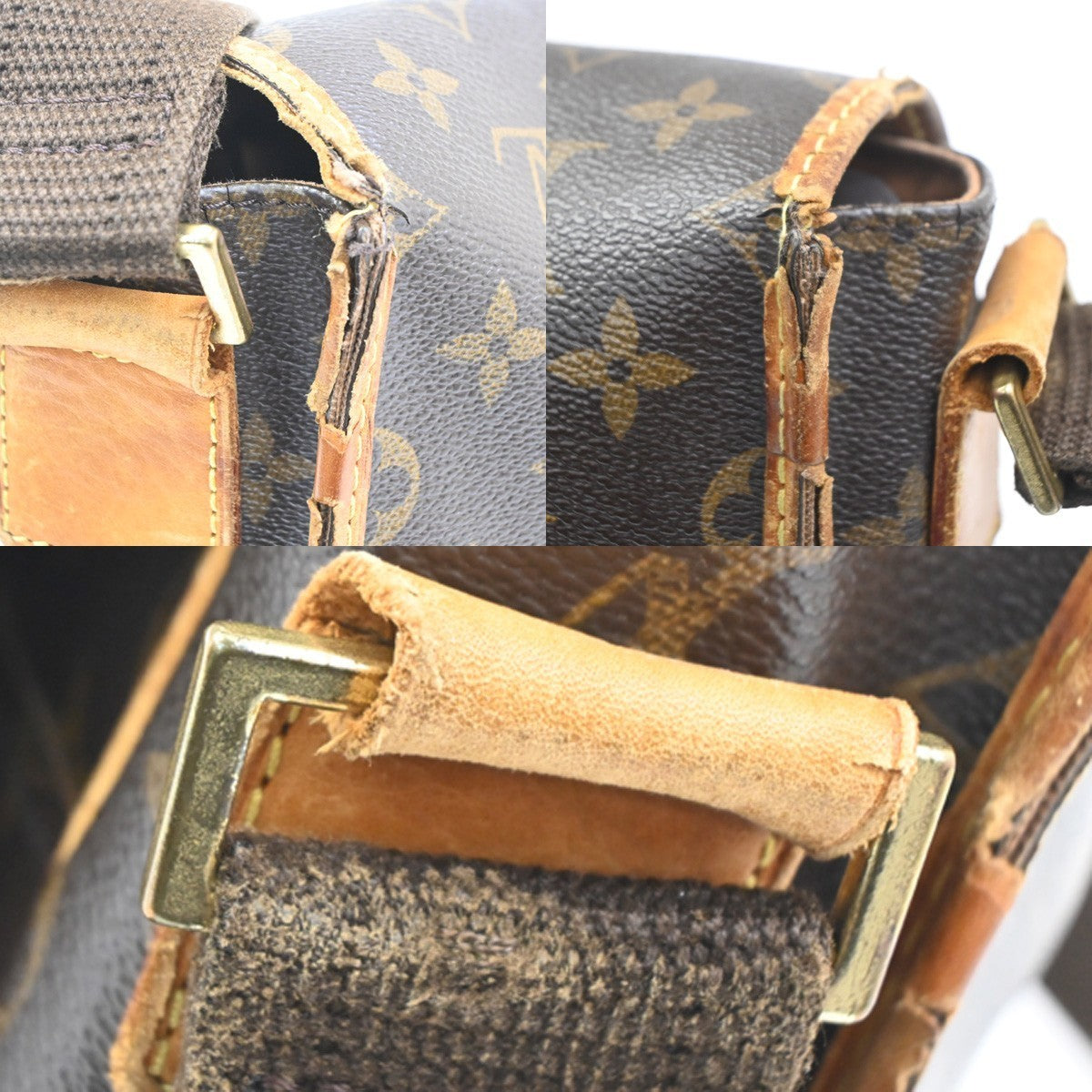 LOUIS VUITTON Messenger Bosphore PM Shoulder Bag Monogram Leather M40106 33MA388