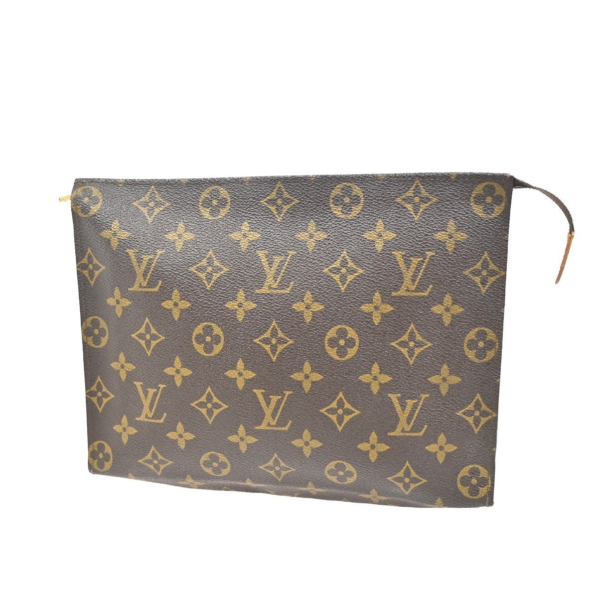 LOUIS VUITTON Poche Toilette 26 Clutch Pouch Bag Monogram Leather M47542 69ZA145