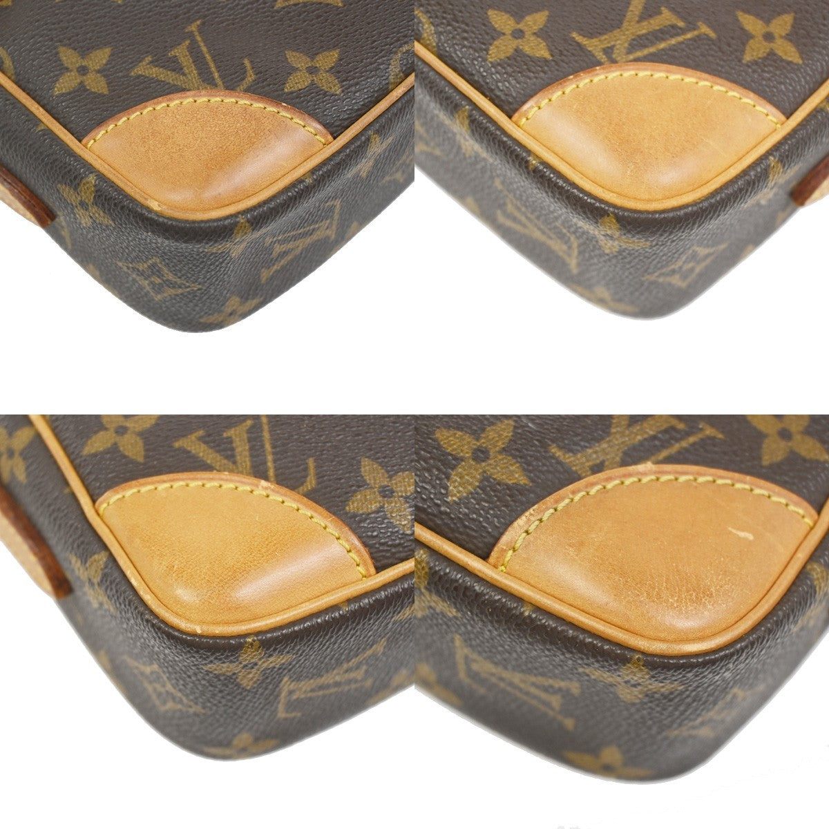 LOUIS VUITTON Trocadero 24 Shoulder Bag Monogram Leather Brown M51276 33ZA335