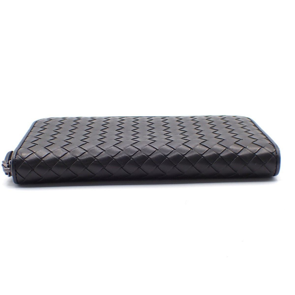 BOTTEGA VENETA Intrecciato Long Zipper Around Long Wallet Leather GY 64AA144