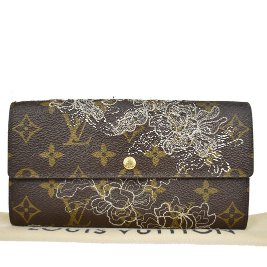 LOUIS VUITTON Portefeuille Sarah Long Wallet Monogram Dantelle BN M95390 30YD070