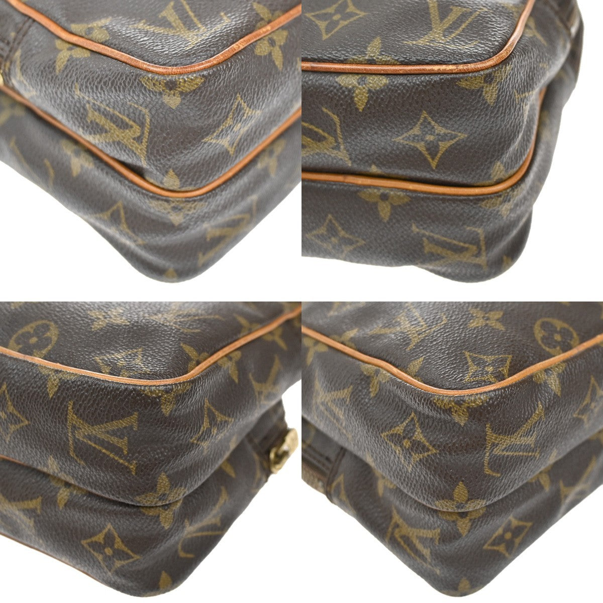 LOUIS VUITTON Mini Amazon Shoulder Bag Monogram Leather Brown M45238 33KB330