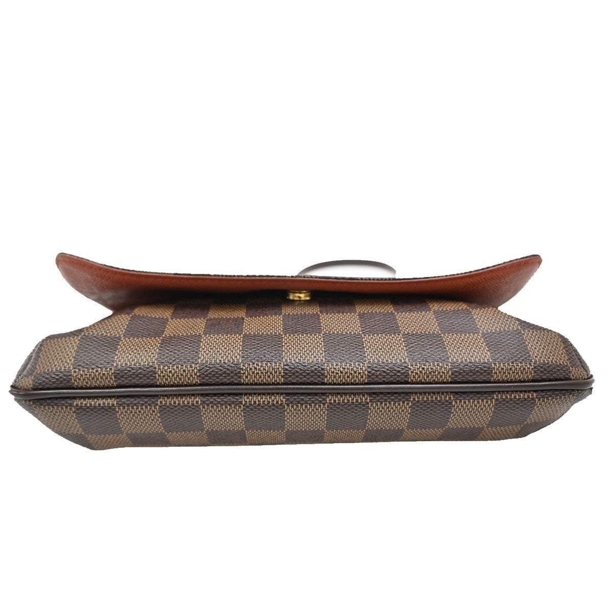 LOUIS VUITTON Musette Tango Long Shoulder Bag Damier Ebene Brown N51301 77FC159
