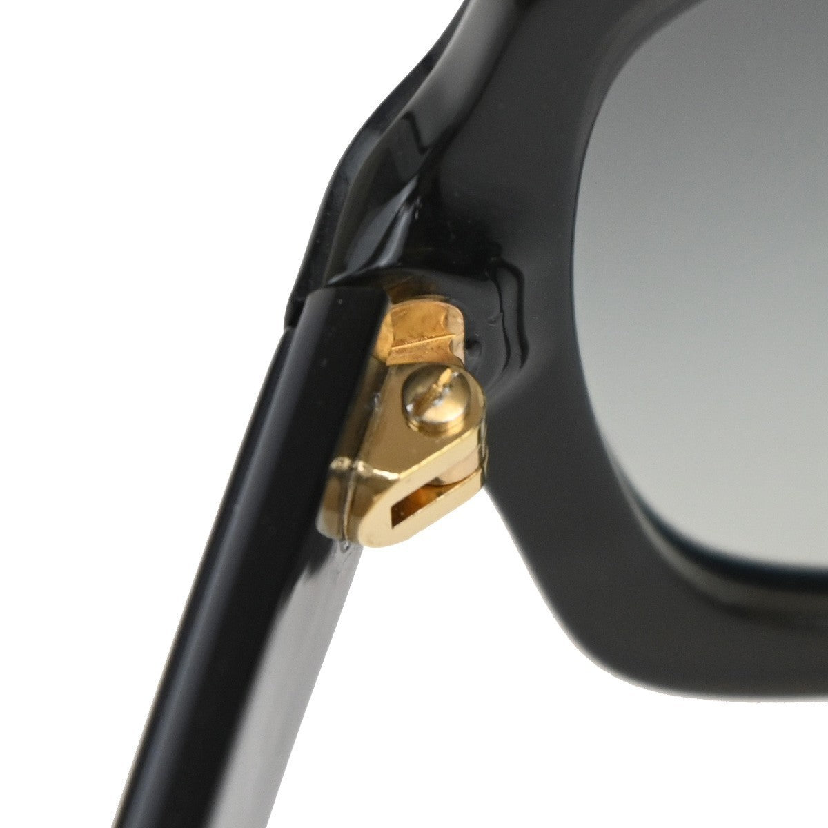 CHANEL CC Logo Sunglasses Eye Wear Plastic Leather Black 5143-A 63RP001