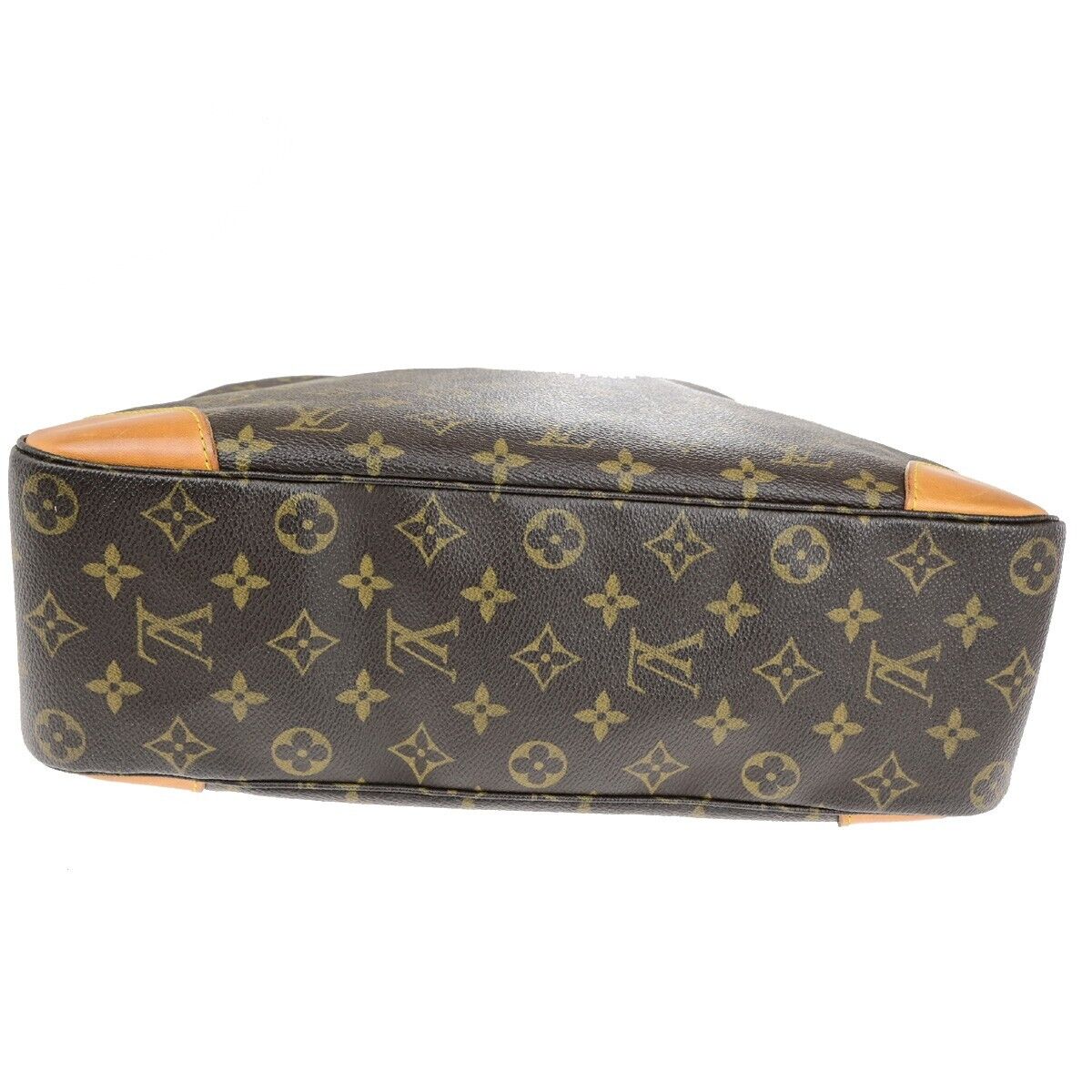 LOUIS VUITTON Boulogne 35 Shoulder Bag Monogram Leather Brown M51260 76YG593