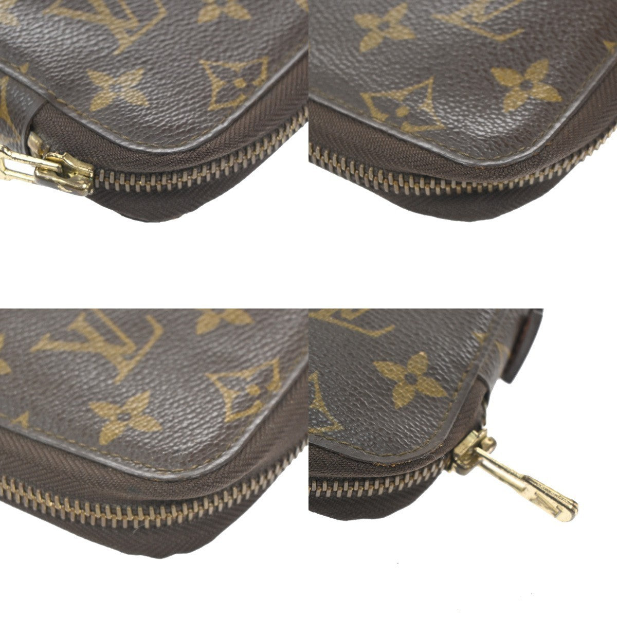 LOUIS VUITTON Pochette Escapade Travel Case Wallet Monogram BN M60113 70KC337