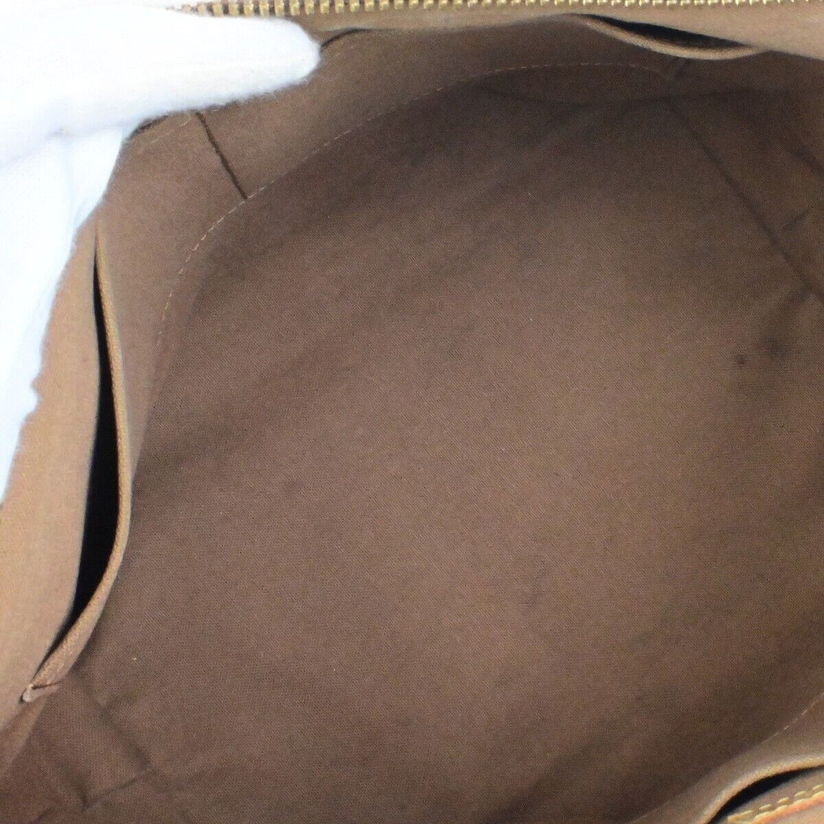 LOUIS VUITTON Palermo PM Shoulder Hand Bag Monogram Leather Brown M40145 21EE061