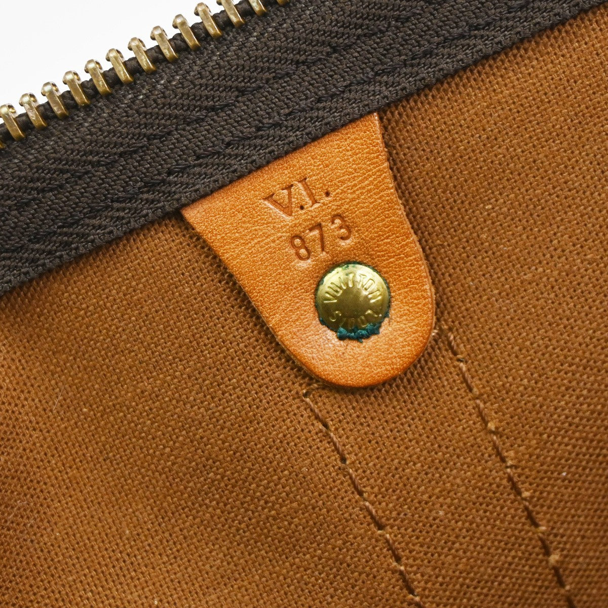 LOUIS VUITTON Keepall 50 Travel Hand Bag Monogram Leather Brown M41426 73YH896