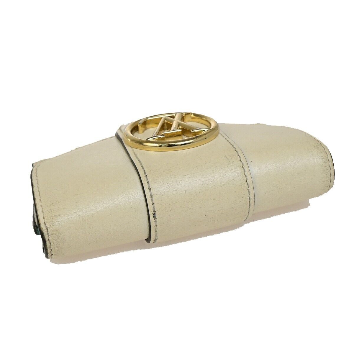 LOUIS VUITTON Portefeuille Pont Neuf Compact Wallet Leather Beige M69176 30KA393