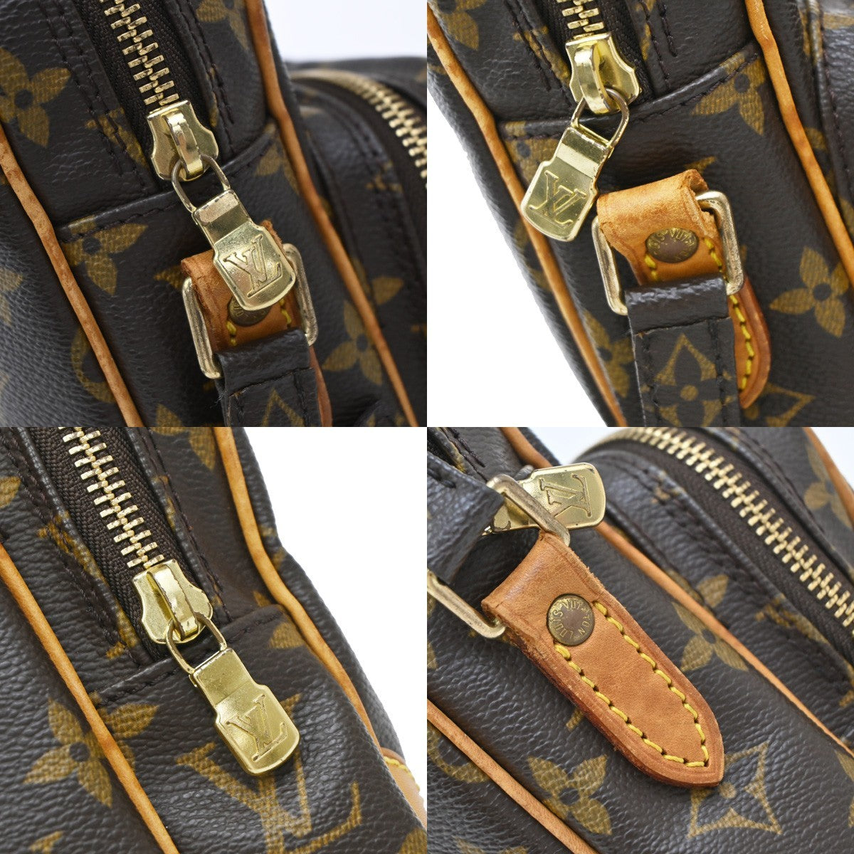 LOUIS VUITTON Amazon Crossbody Shoulder Bag Monogram Leather BN M45236 82EF844