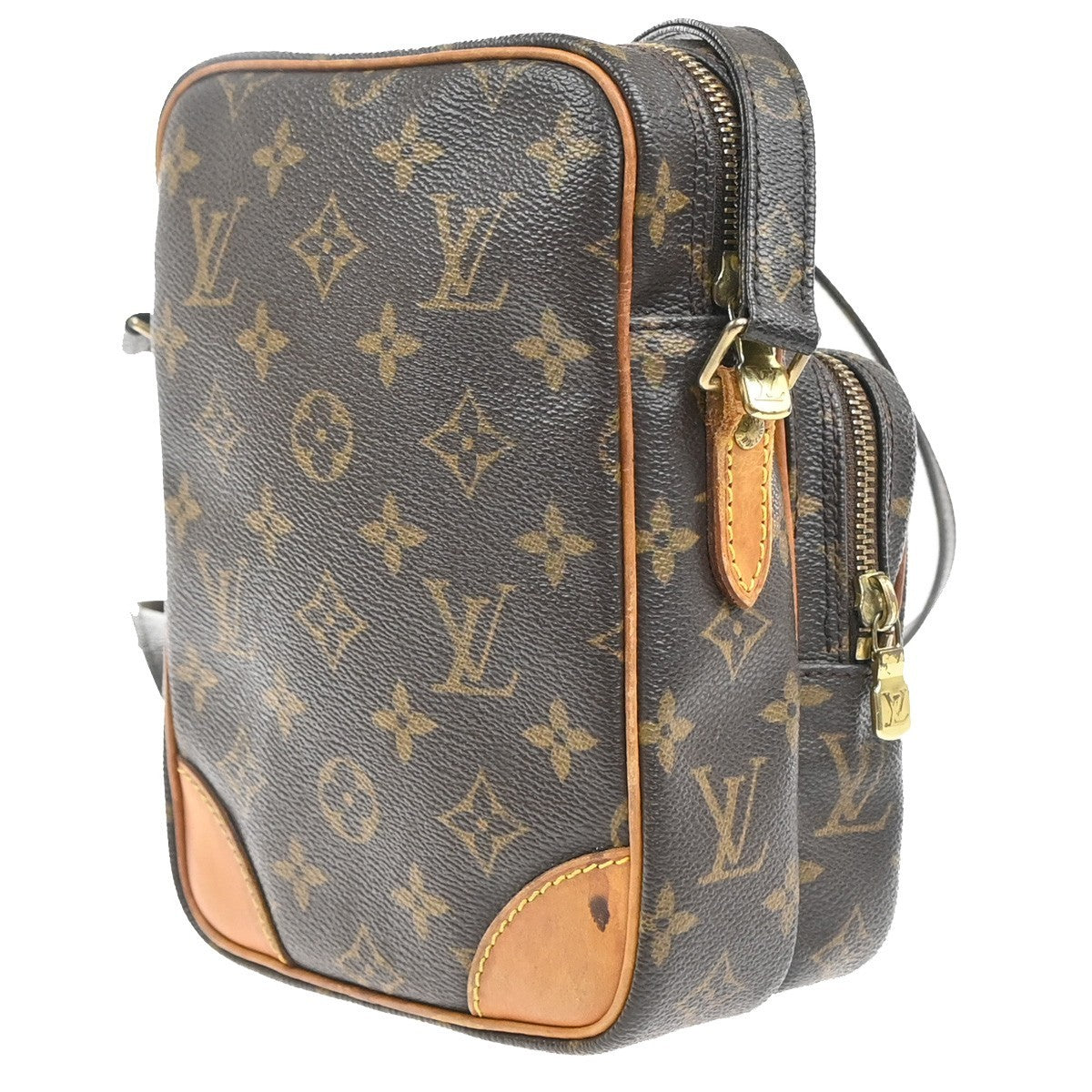 LOUIS VUITTON Amazon Crossbody Shoulder Bag Monogram Leather BN M45236 65KD039