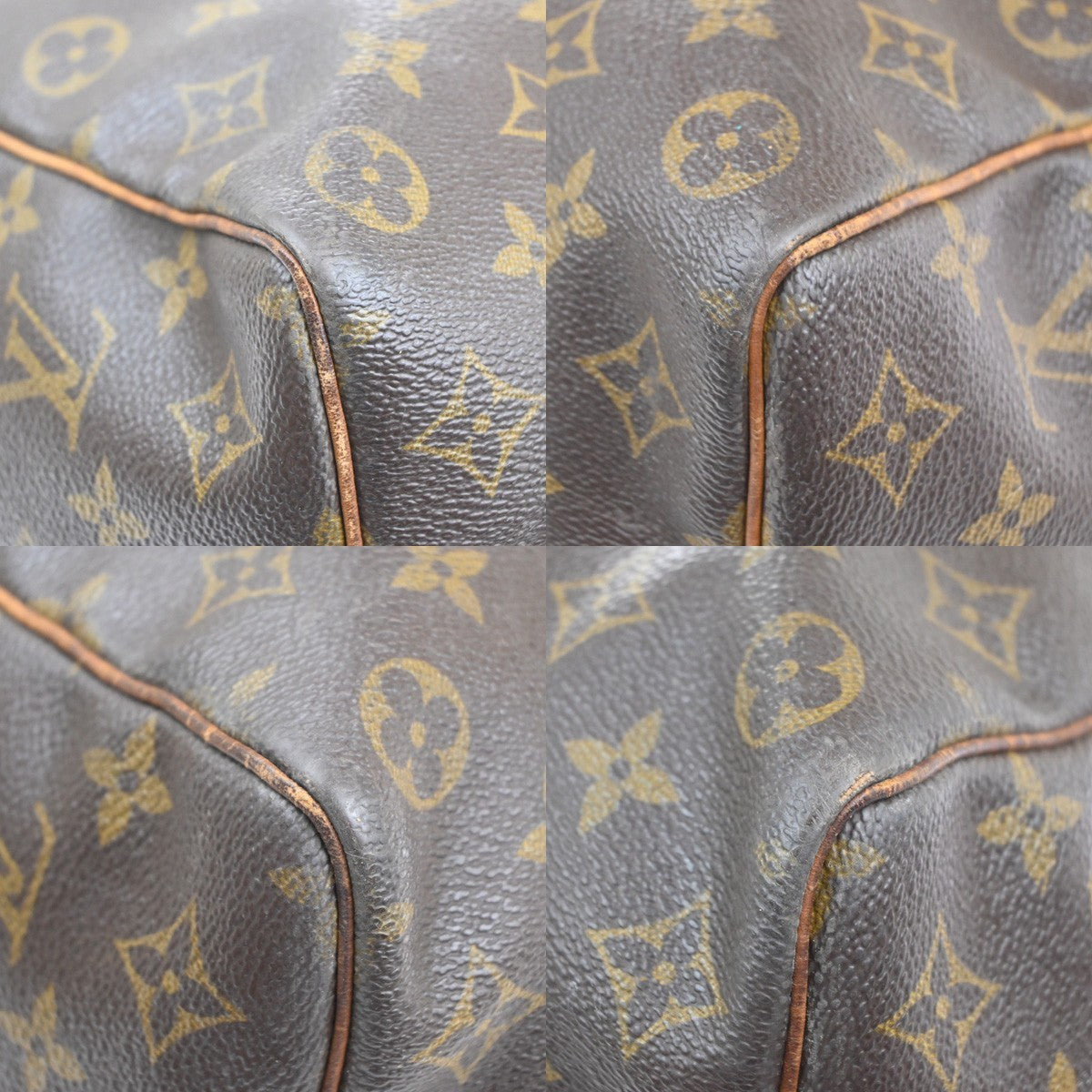 LOUIS VUITTON Keepall 50 Travel Hand Bag Monogram Leather Brown M41426 84MA513