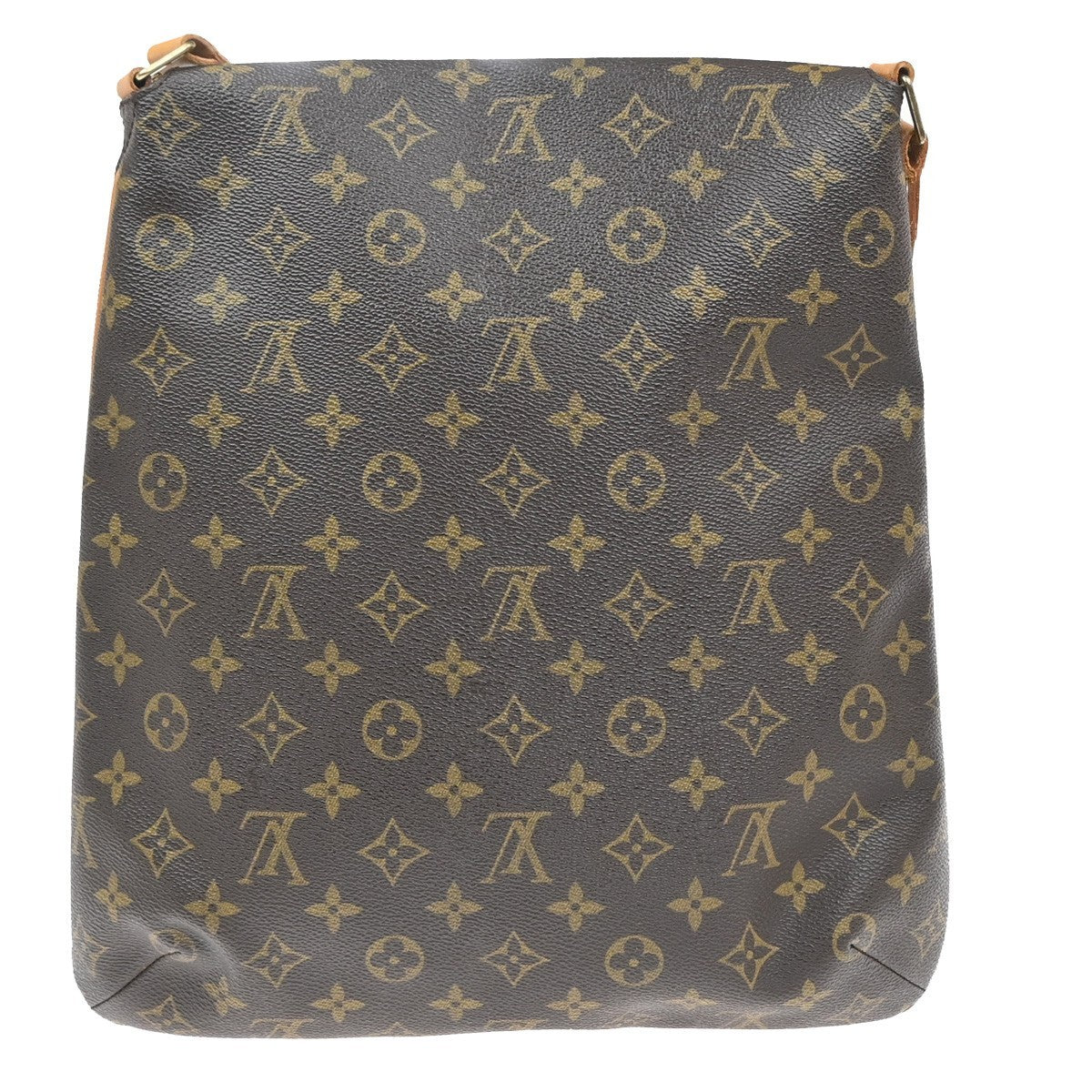 LOUIS VUITTON Musette Shoulder Bag Monogram Leather Brown France M51256 82KP595