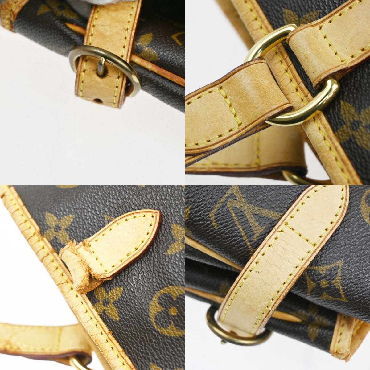LOUIS VUITTON Batignolles Horizontal Shoulder Bag Monogram Brown M51154 62CA632