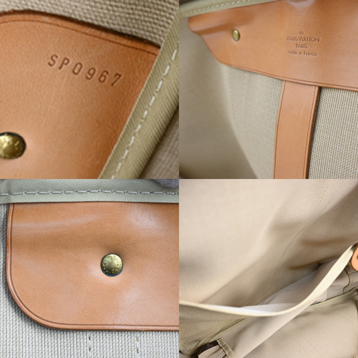 LOUIS VUITTON Sirius 55 Travel Hand Bag Monogram Leather Brown M41404 77CA396