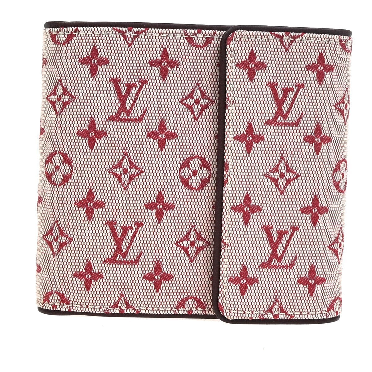 LOUIS VUITTON Porte Bie Carte Credit Wallet Monogram Mini Cherry M92241 39TA628
