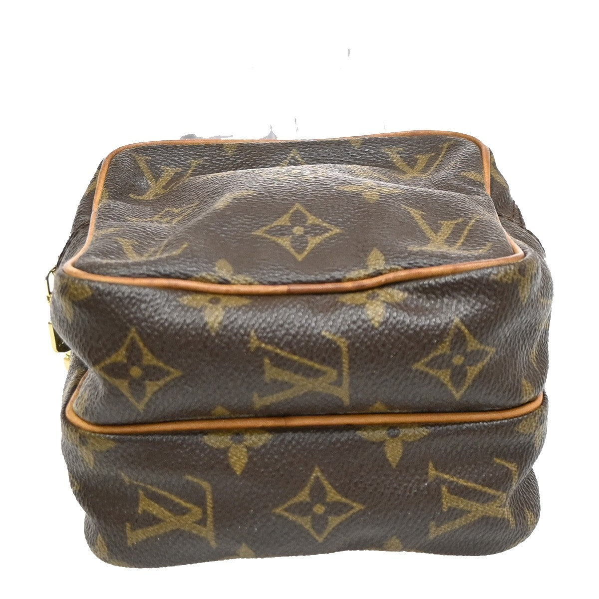 LOUIS VUITTON Mini Amazon Shoulder Bag Monogram Leather Brown M45238 30KC052