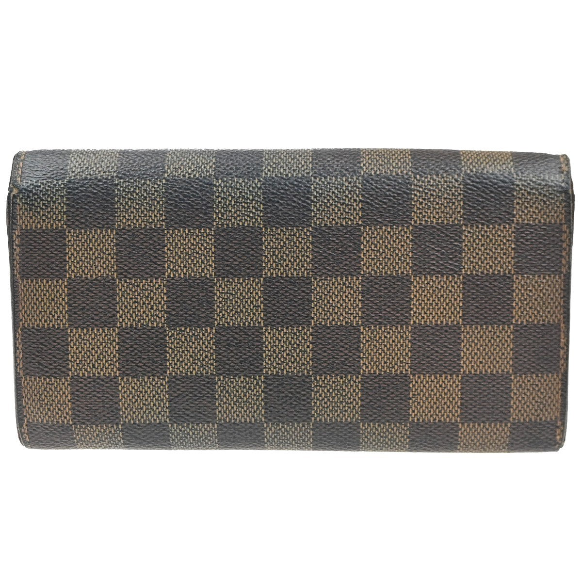LOUIS VUITTON Porte Monnaie Credit Wallet Damier Ebene Leather BN N61724 02KC719