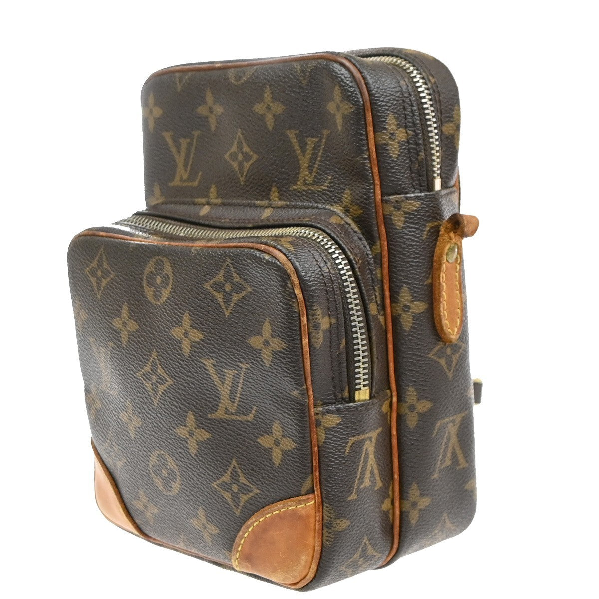 LOUIS VUITTON Amazon Crossbody Shoulder Bag Monogram Leather BN M45236 67SA043