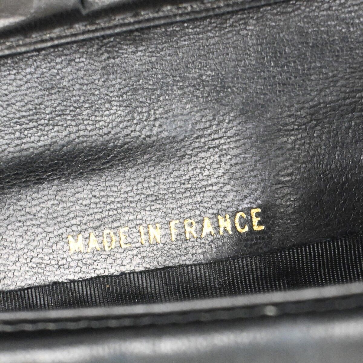 CHANEL CC Logo Long Bifold Wallet Purse Caviar Skin Leather Brown Spain 30YD900